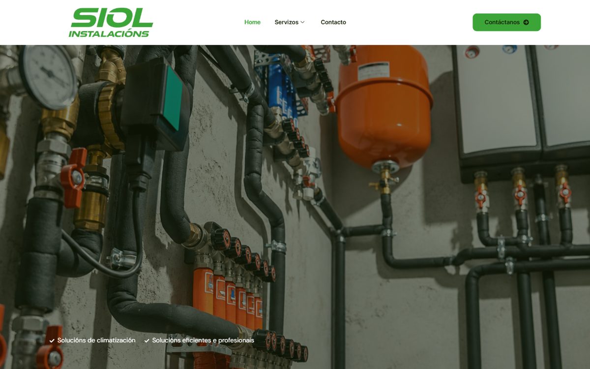 Website for Siol Cíes